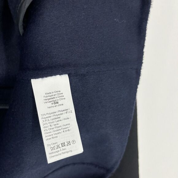 J Crew Jacket Size 24 Womens Black Leighton Blazer Double Faced Wool Coat Luxe - Picture 7 of 8